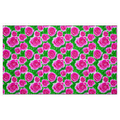 Tissu Roses d'aquarelle rose Fuchsia (Fat Quarter)