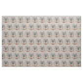 Tissu Roses de chats Ragdoll (Fat Quarter)