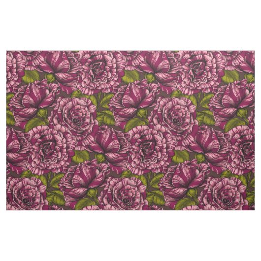 Tissu Roses pour vous (Fat Quarter)