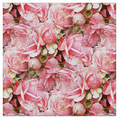 Tissu Roses roses (Fermer)