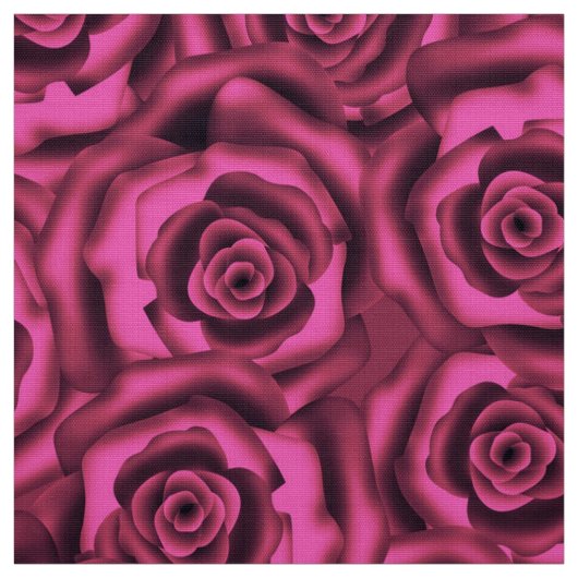 Tissu Roses roses (Échantillon)