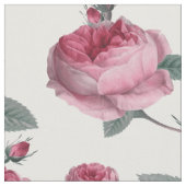 Tissu Roses roses (Fermer)