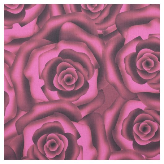 Tissu Roses roses (Échantillon)