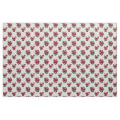 Tissu Roses rouges. (Yard)