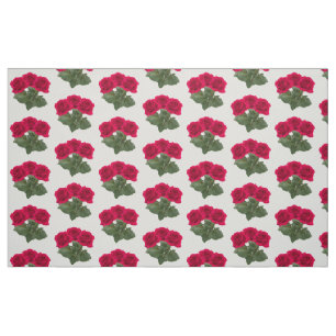 Tissu Roses rouges