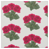 Tissu Roses rouges (Échantillon)