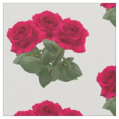 Tissu Roses rouges (Détail)
