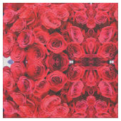 Tissu Roses rouges (Fermer)