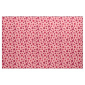 Tissu Roses rouges en rose (Fat Quarter)