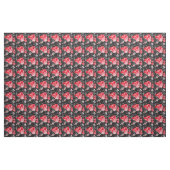 Tissu Roses rouges romantiques (Yard)