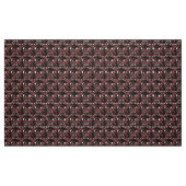 Tissu Roses rouges sur noir (Fat Quarter)