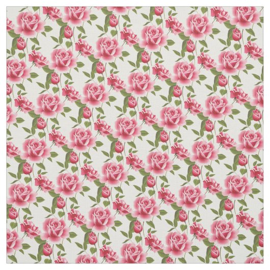 Tissu Roses Tissu-Roses faits sur commande (Échantillon)