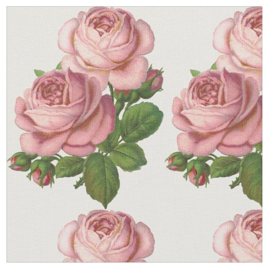 Tissu Roses vintages (Fermer)