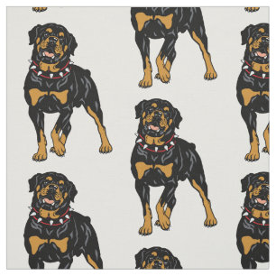 Tissu rottweiler