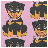 Tissu Rottweiler Pupppy (fermé)