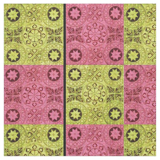 Tissu roues et étoiles (Fermer)