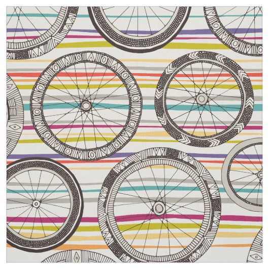 Tissu roues moto bande (Échantillon)