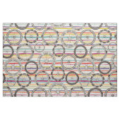 Tissu roues moto bande (Fat Quarter)
