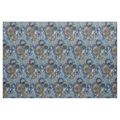 Tissu Roues Steampunk engrenages cogs regarder face moti (Fat Quarter)