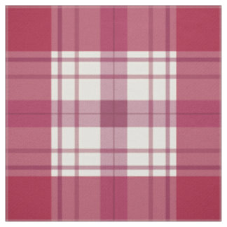 Tissu rouge à carreaux