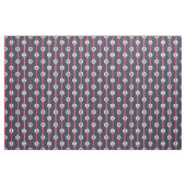 Tissu Rouge blanc bateau volant (Yard)