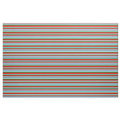 Tissu Rouge, bleu ciel, turquoise foncé, blanc et vert f (Fat Quarter)