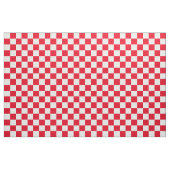 Tissu Rouge Checkered (Yard)