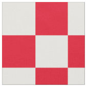 Tissu Rouge Checkered (Fermer)