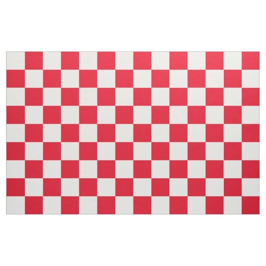 Tissu Rouge Checkered (Fat Quarter)