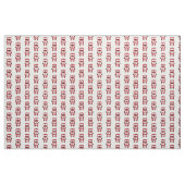 Tissu rouge d'autobus à impériale (Fat Quarter)