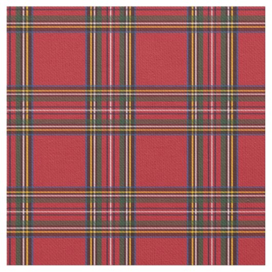 Tissu rouge de plaid de Noël (Fermer)