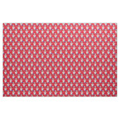 Tissu rouge de singe de l'allaitement (Fat Quarter)