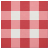 Tissu rouge et blanc de contrôle de Buffalo (Échantillon)