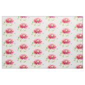 Tissu Rouge, Flore de la passion (Yard)