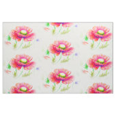 Tissu Rouge, Flore de la passion (Fat Quarter)