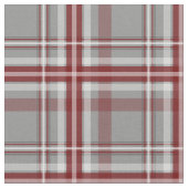 Tissu rouge gris blanc plaid (Fermer)