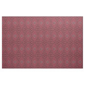 Tissu rouge moderne de conception de diamant (Yard)