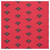 Tissu rouge Motif Thunderbird (Échantillon)