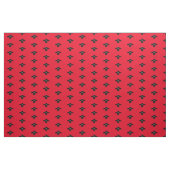 Tissu rouge Motif Thunderbird (Fat Quarter)