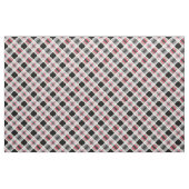 Tissu Rouge noir blanc plaid (Yard)
