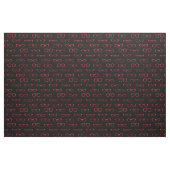Tissu Rouge optométriste des lunettes (Fat Quarter)