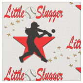 TISSU ROUGE PETIT SOFTBALL SLUGGER CONCEPTION DE FILLE (Fermer)