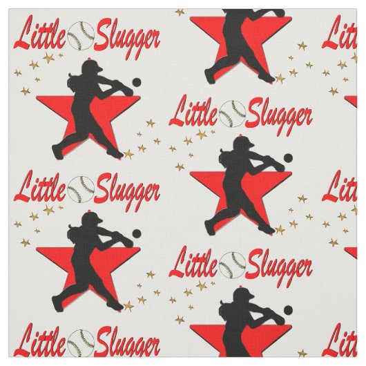 TISSU ROUGE PETIT SOFTBALL SLUGGER CONCEPTION DE FILLE (Échantillon)
