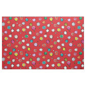 Tissu rouge sauvage (Fat Quarter)