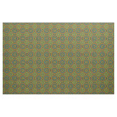 Tissu Rouge Turquoise Jaune moderne Ethnic Textile Triba (Yard)