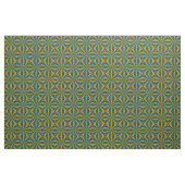 Tissu Rouge Turquoise Jaune moderne Ethnic Textile Triba (Fat Quarter)