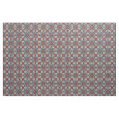 Tissu Rouge Turquoise Turquoise Bleu ocre Jaune Aspect e (Fat Quarter)