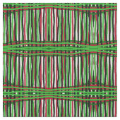 Tissu - Rouge/Vert/Noir/Blanc (Fermer)
