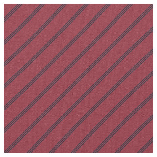 Tissu Rouges & Rayures Nuit (Fermer)
