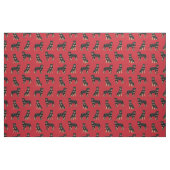 Tissu rougeur de chien de rottweiler (Fat Quarter)